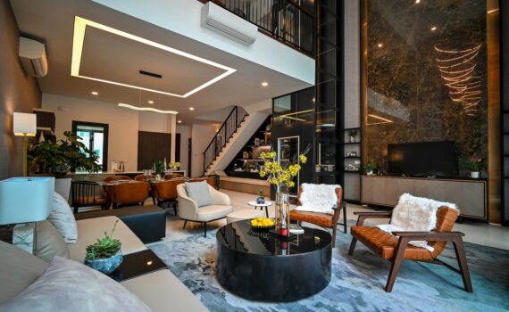 brown wooden table with chairs